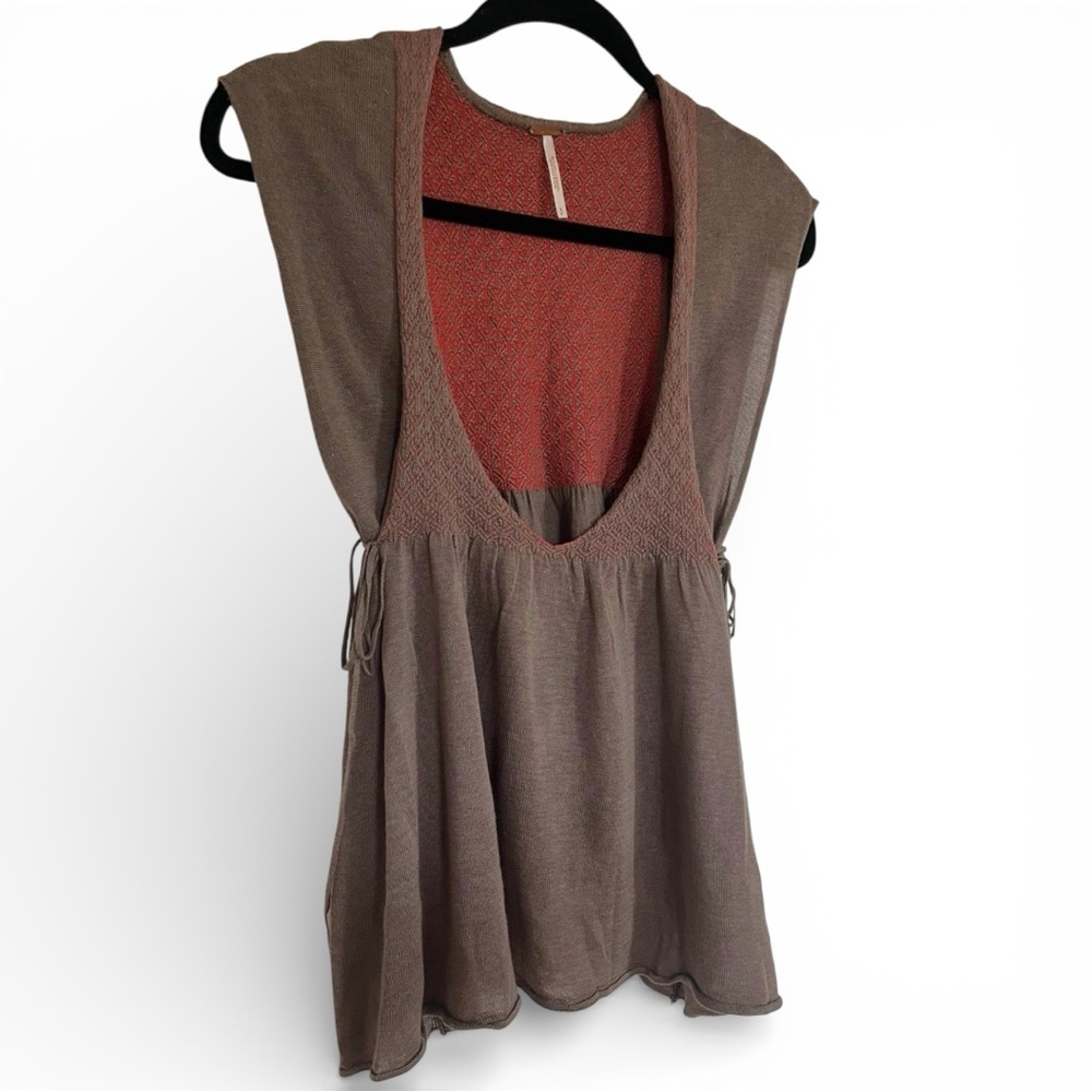 Rare FREE PEOPLE Sleeveless Sweater Vest Size S/P